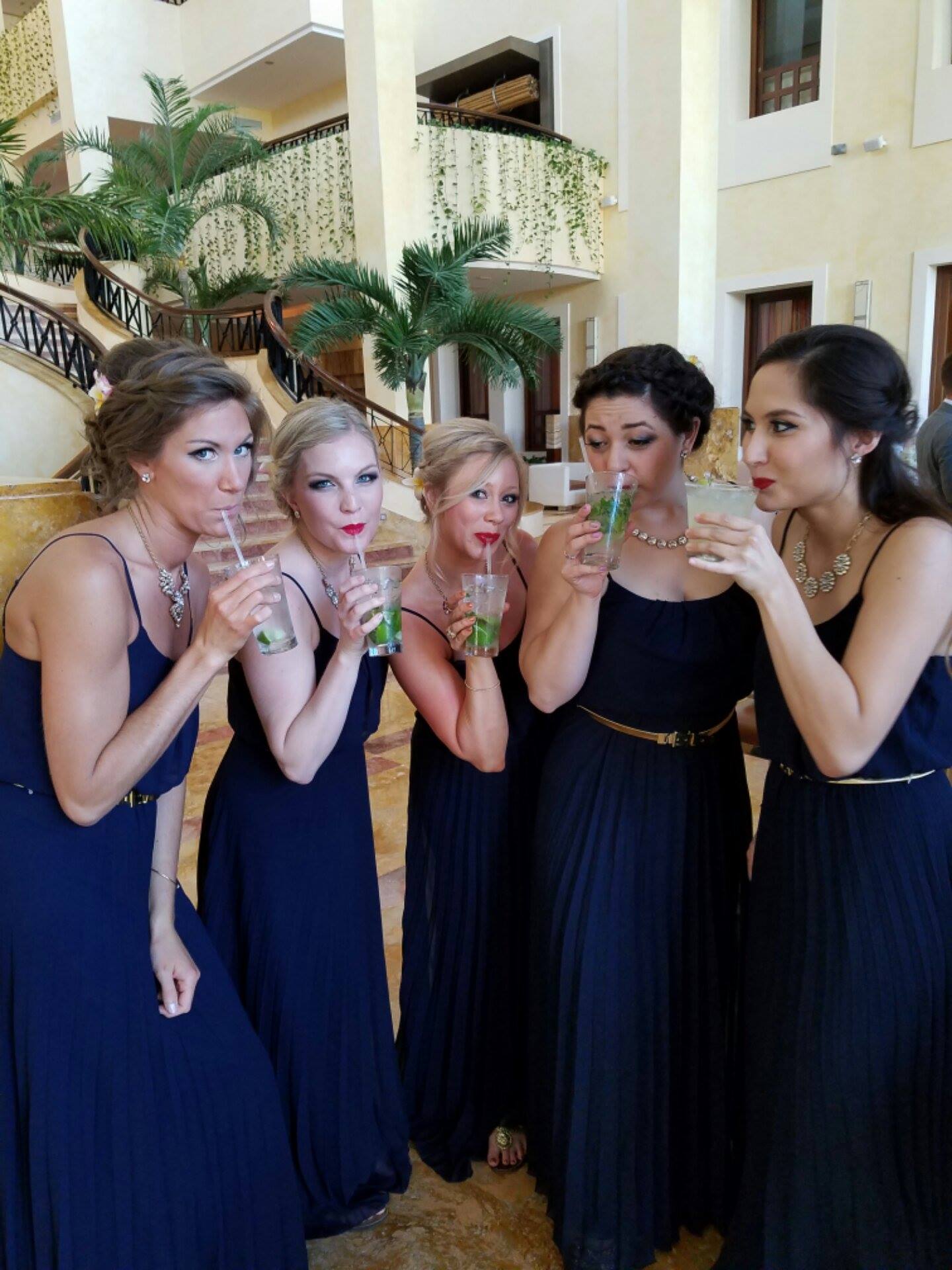 bridesmaids and mojitos