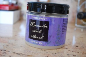 lavendar salt scrub