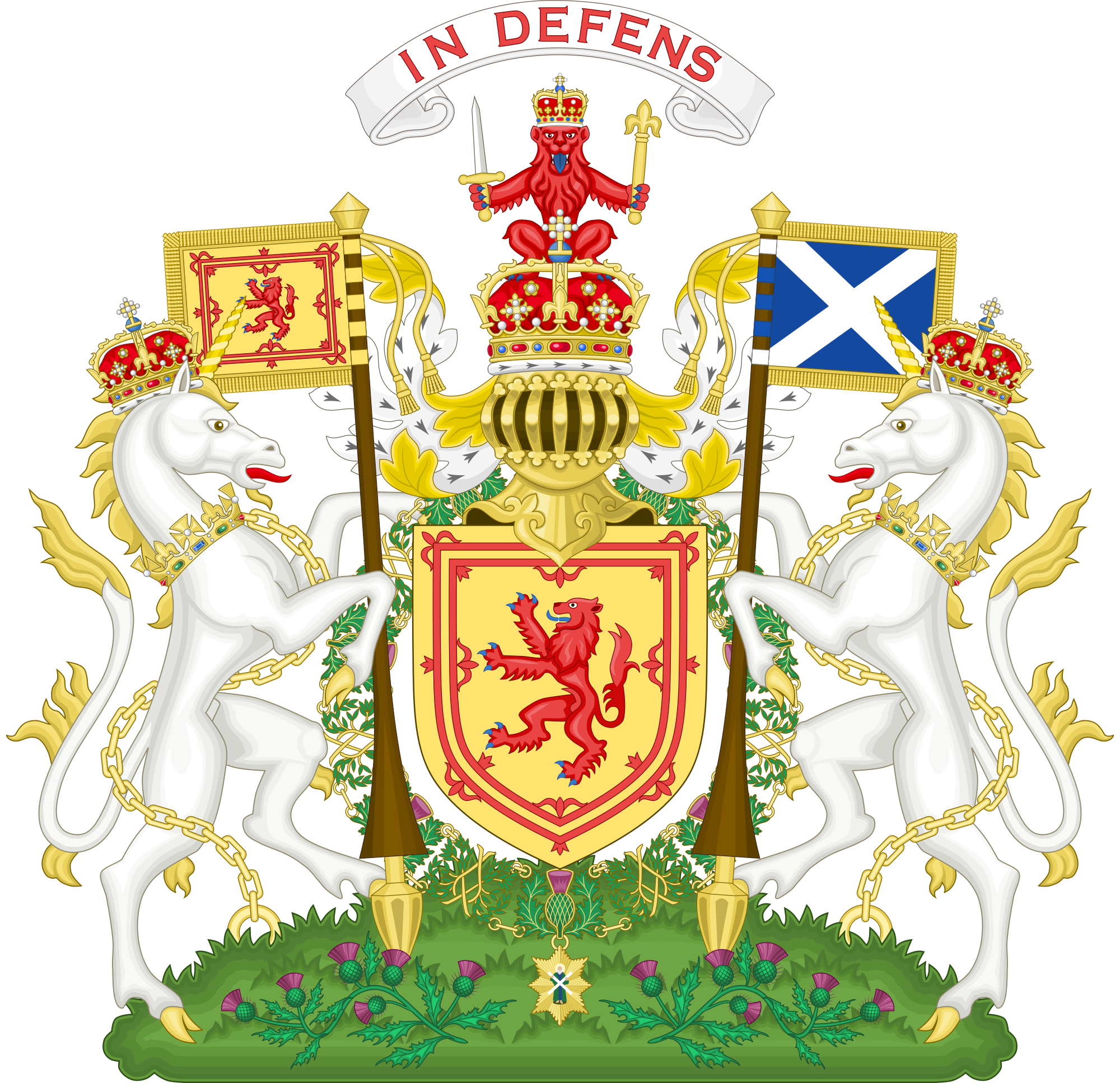 National Animal of Scotland Unicorn