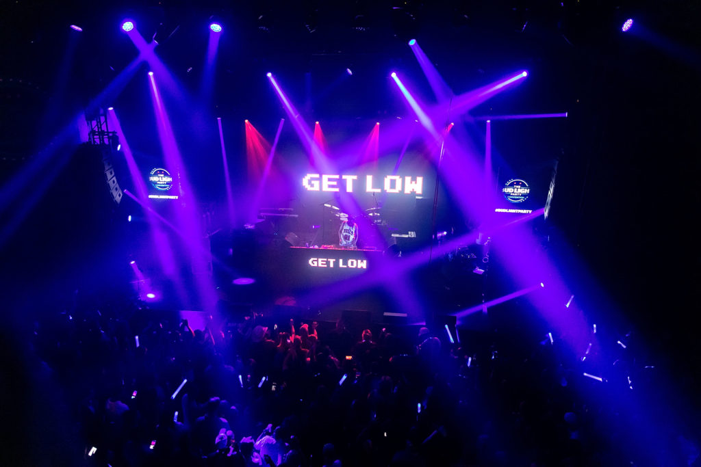 ROSEMONT, IL - AUGUST 25: Lil Jon takes the stage at the Bud Light Party Convention - Chicago at Joe's Live Rosemont on August 25, 2016 in Rosemont, Illinois. Bud Light - America's most popular and inclusive beer brand - is taking the Bud Light Party on the road with 13-city Convention Tour from 8/5-8/27. (Photo by Jeff Schear/Getty Images for Bud Light)