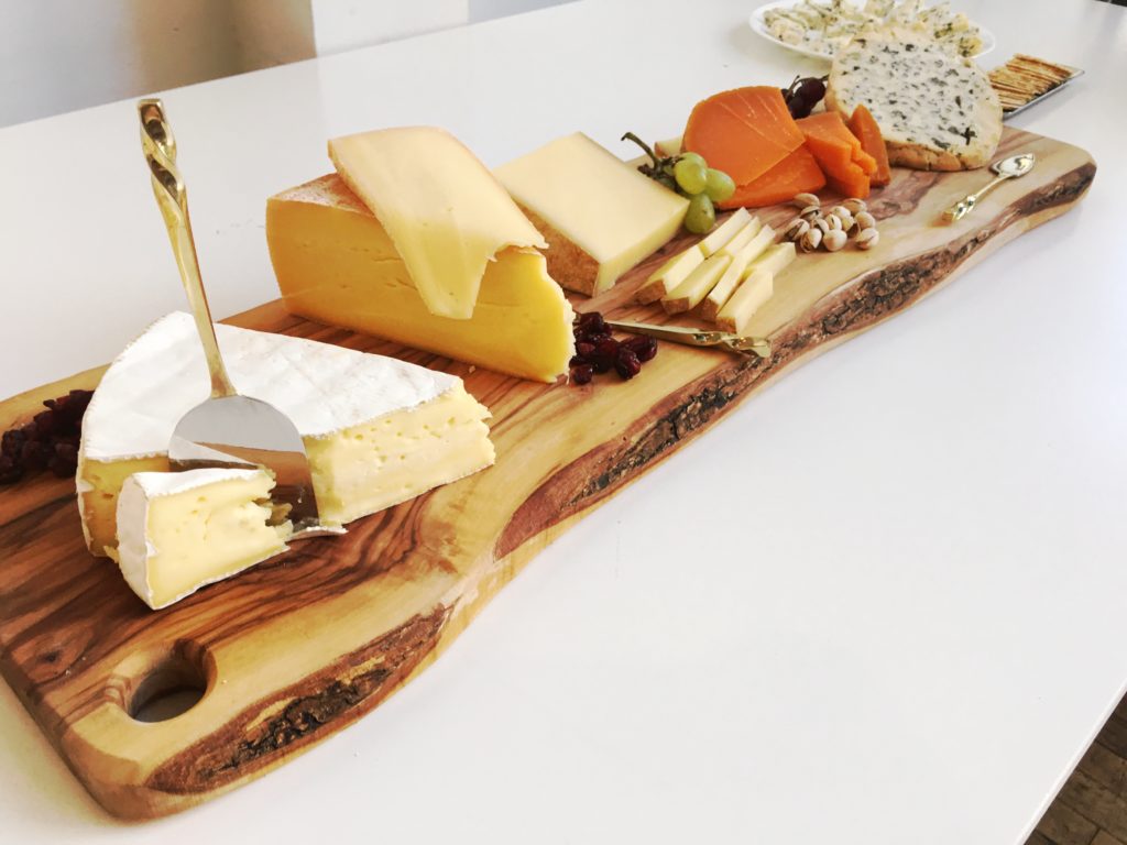 wine and cheese pairings - once upon a dollhouse
