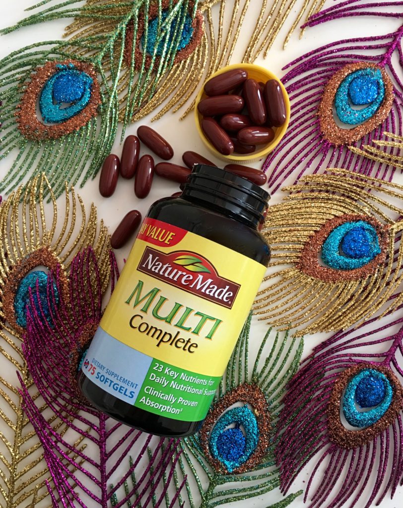 Nature Made® is the #1 Pharmacist Recommended brand for many key dietary supplement categories†. We are pleased to share that our temples are twinkling with extra energy and beaming with less bloat from belly to belly. 
