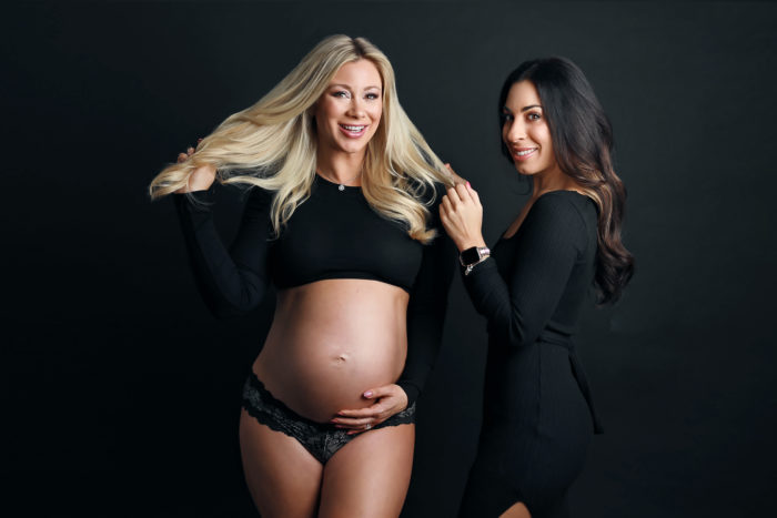 Pregnancy Glam and Maternity Photoshoot